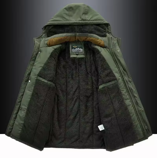 Mason | Parka de invierno con capucha y aislamiento térmico