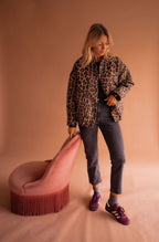 Sienna | Elegant Leopard Print Jacket