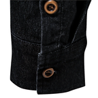Richard | Camisa clásica de denim de manga larga