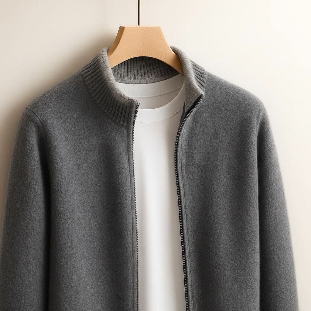 Charles | Chaqueta refinada con cremallera