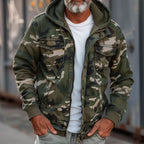 Beckett | Chaqueta utilitaria con capucha de camuflaje resistente