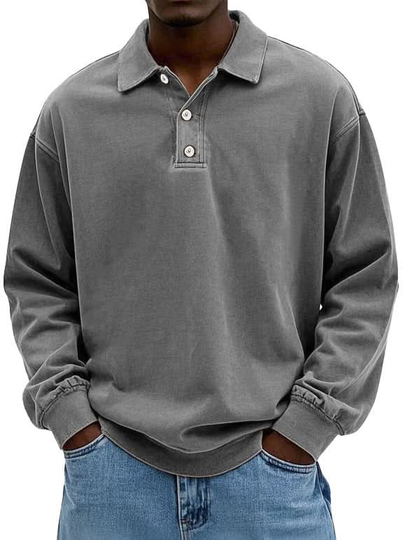 Owen | Polo de manga larga informal elegante