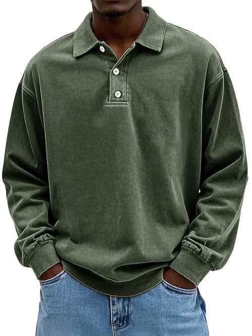 Rowan | Sudadera tipo polo elegante e informal para uso diario