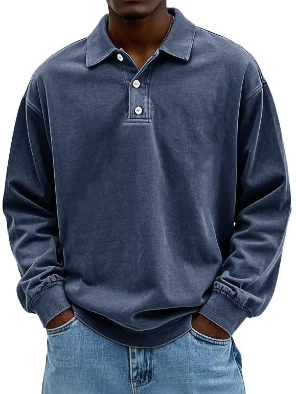 Owen | Polo de manga larga informal elegante