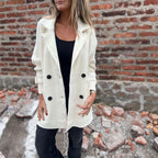 Quinn | Manteau croisé mi-long élégant