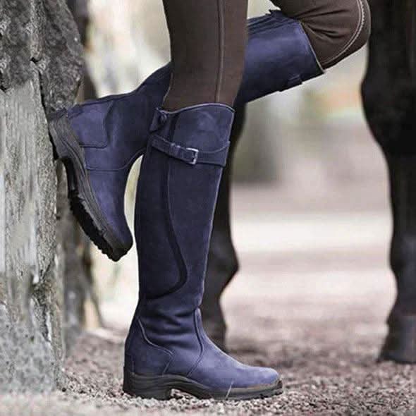 Isla | Botas altas clásicas con hebillas