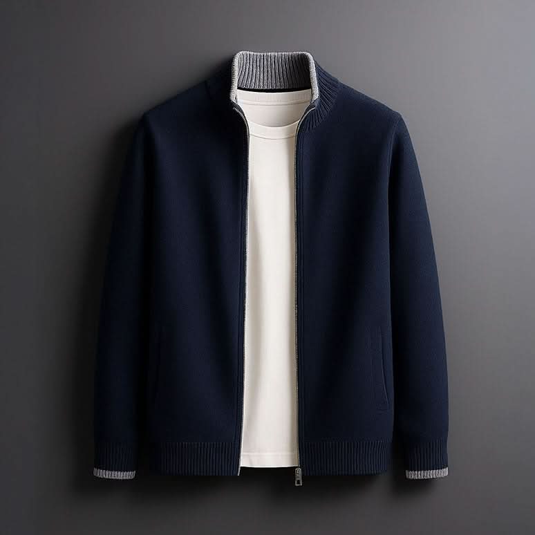 Charles | Chaqueta refinada con cremallera